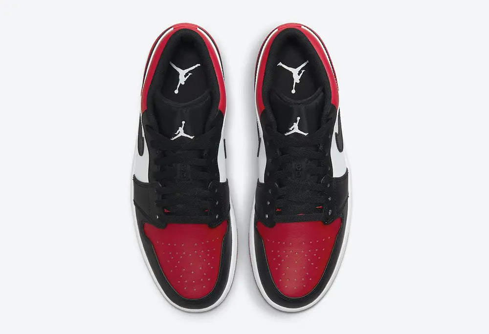 Air Jordan 1 Low Bred Toe Jordan