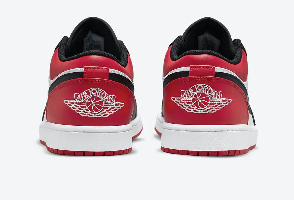Air Jordan 1 Low Bred Toe Jordan