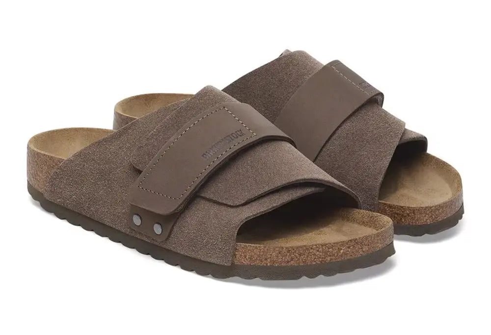 BIRKENSTOCK Kyoto Suede Concrete Gray Birkenstock