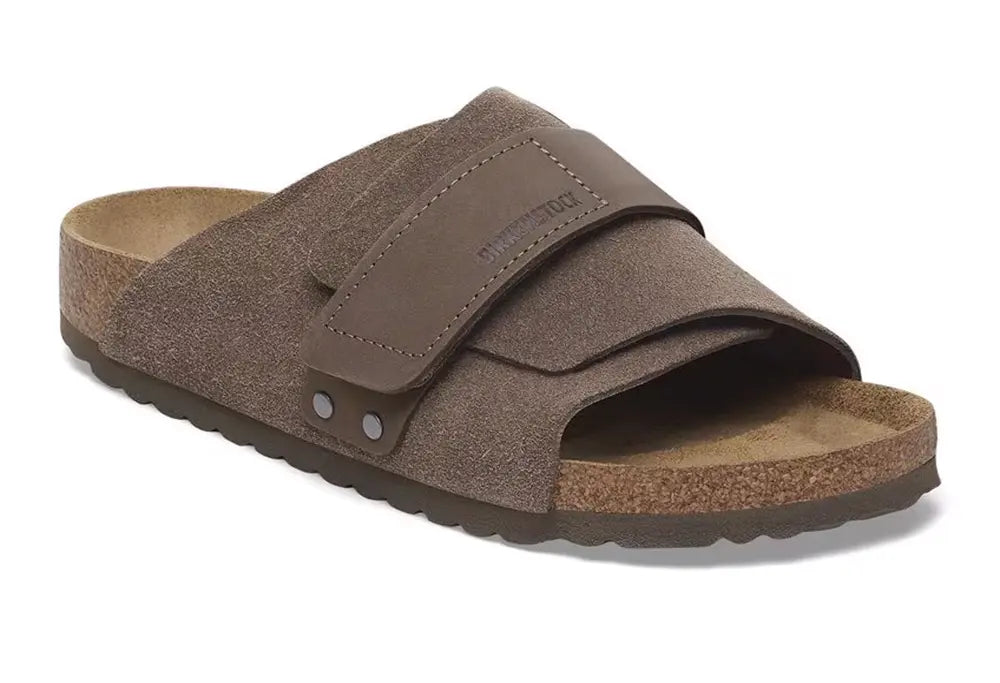 BIRKENSTOCK Kyoto Suede Concrete Gray Birkenstock