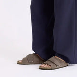 BIRKENSTOCK Kyoto Suede Concrete Gray Birkenstock