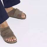 BIRKENSTOCK Kyoto Suede Concrete Gray Birkenstock