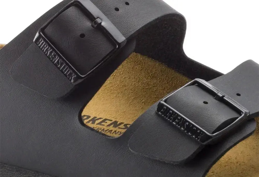 Birkenstock Arizona Birko-Flor - Noir - NARROW FIT Birkenstock