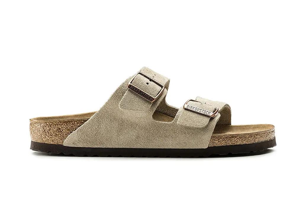 Birkenstock Arizona SFB LEVE Taupe - REGULAR FIT Birkenstock