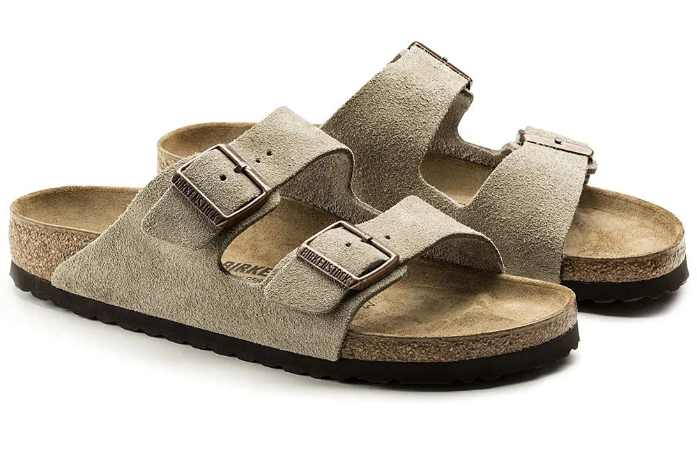 Birkenstock Arizona SFB LEVE Taupe - REGULAR FIT Birkenstock