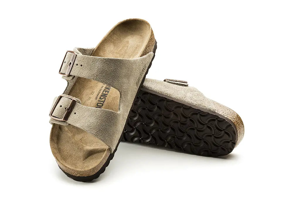 Birkenstock Arizona SFB LEVE Taupe - REGULAR FIT Birkenstock
