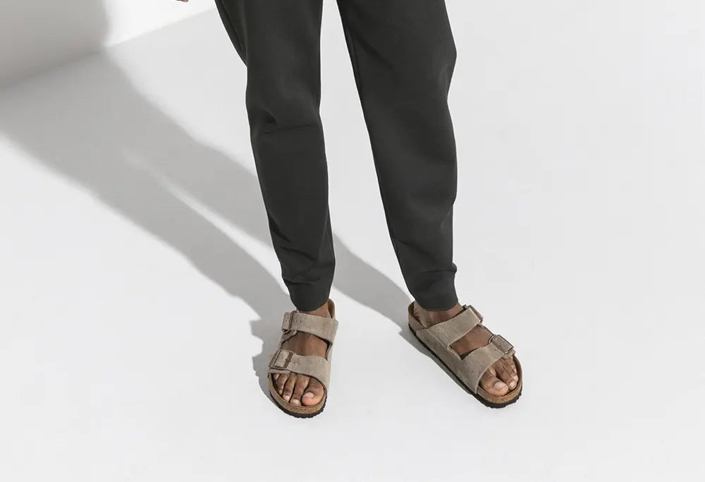 Birkenstock Arizona SFB LEVE Taupe - REGULAR FIT Birkenstock
