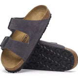 Birkenstock Arizona Velvet Grey NARROW FIT Birkenstock