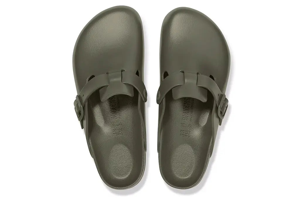 Birkenstock Boston EVA - Khaki NARROW FIT Birkenstock