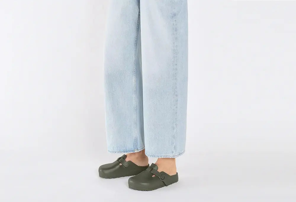 Birkenstock Boston EVA - Khaki NARROW FIT Birkenstock
