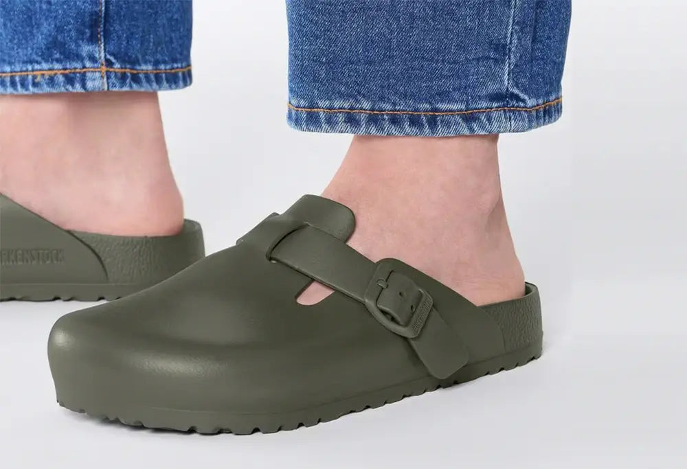 Birkenstock Boston EVA - Khaki NARROW FIT Birkenstock