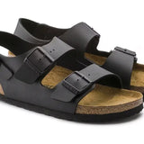 Birkenstock Milano Birko-Flor - Black - REGULAR FIT Birkenstock