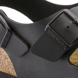 Birkenstock Milano Birko-Flor - Black - REGULAR FIT Birkenstock