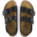 Birkenstock Milano Birko-Flor - Black - REGULAR FIT Birkenstock
