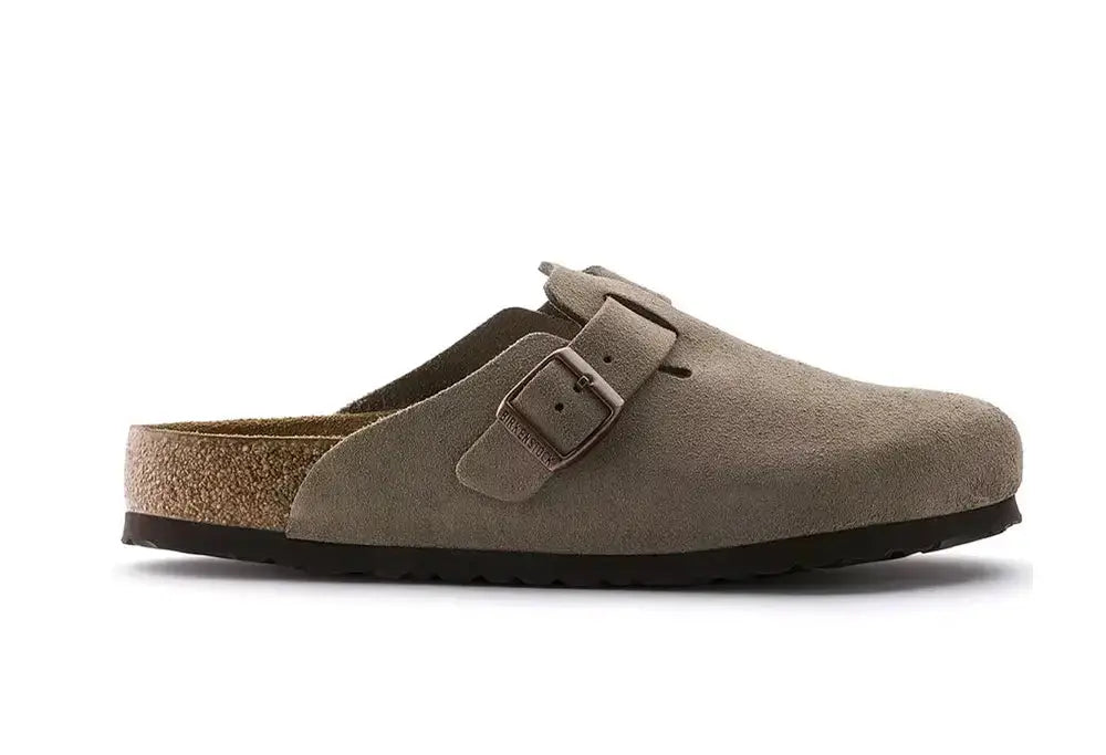 Boston BS Taupe - NARROW FIT Birkenstock