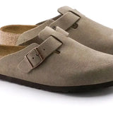 Boston BS Taupe - NARROW FIT Birkenstock