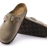 Boston BS Taupe - NARROW FIT Birkenstock