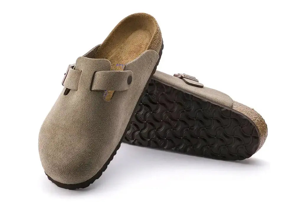 Boston BS Taupe - NARROW FIT Birkenstock