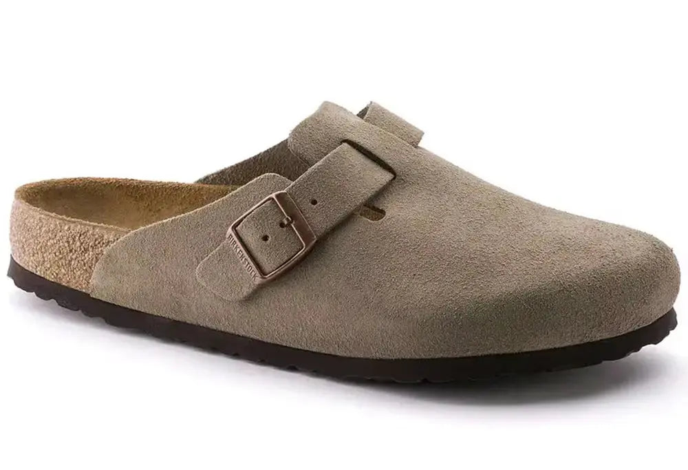 Boston BS Taupe - NARROW FIT Birkenstock