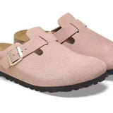 Boston Suede - Light Rose NARROW FIT Birkenstock