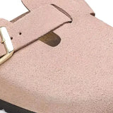 Boston Suede - Light Rose NARROW FIT Birkenstock