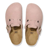 Boston Suede - Light Rose NARROW FIT Birkenstock