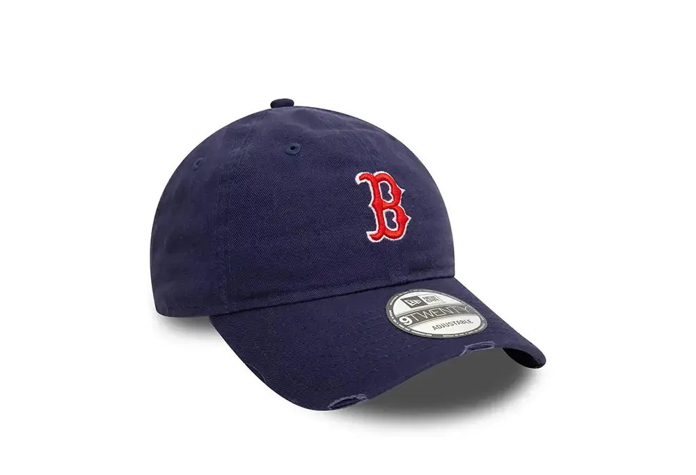 Casquette 9TWENTY Adjustable Usée Boston Red Sox Bleu Marine New Era