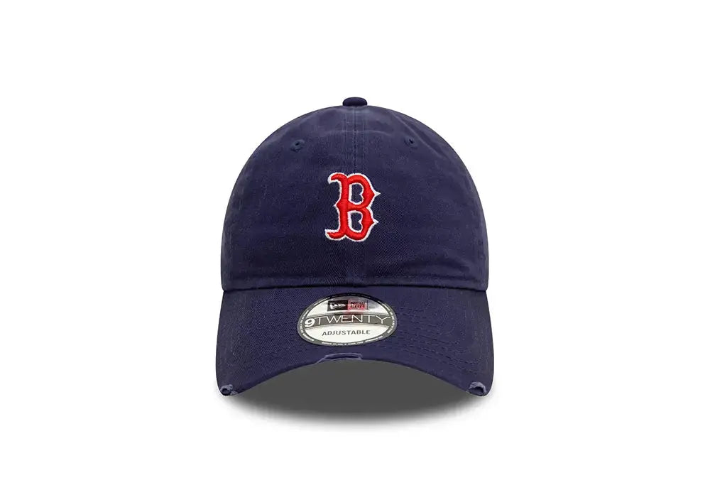 Casquette 9TWENTY Adjustable Usée Boston Red Sox Bleu Marine New Era