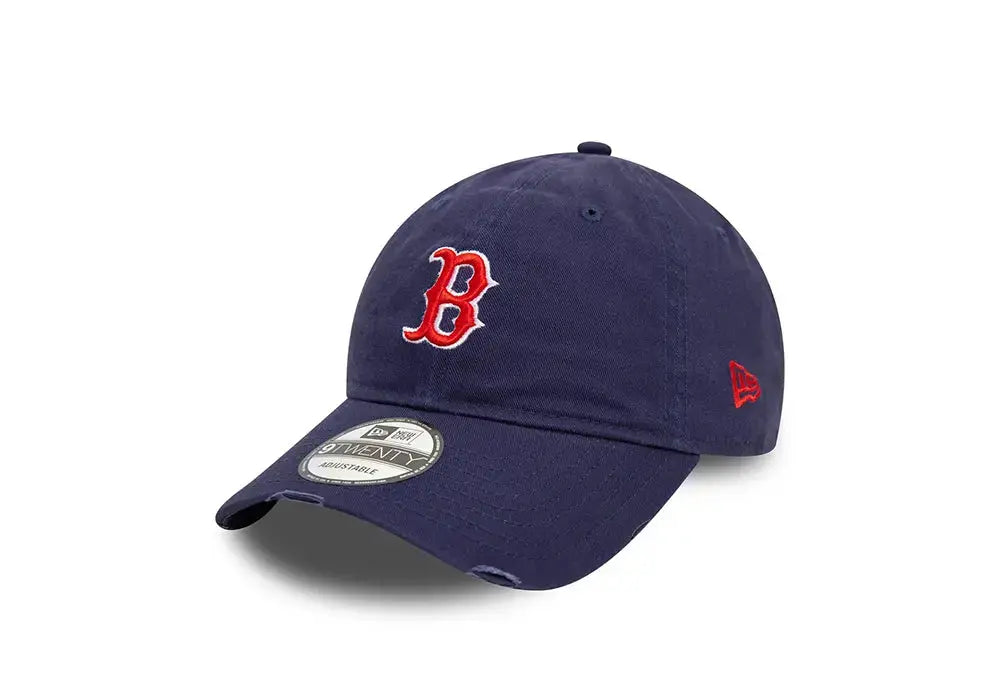 Casquette 9TWENTY Adjustable Usée Boston Red Sox Bleu Marine New Era