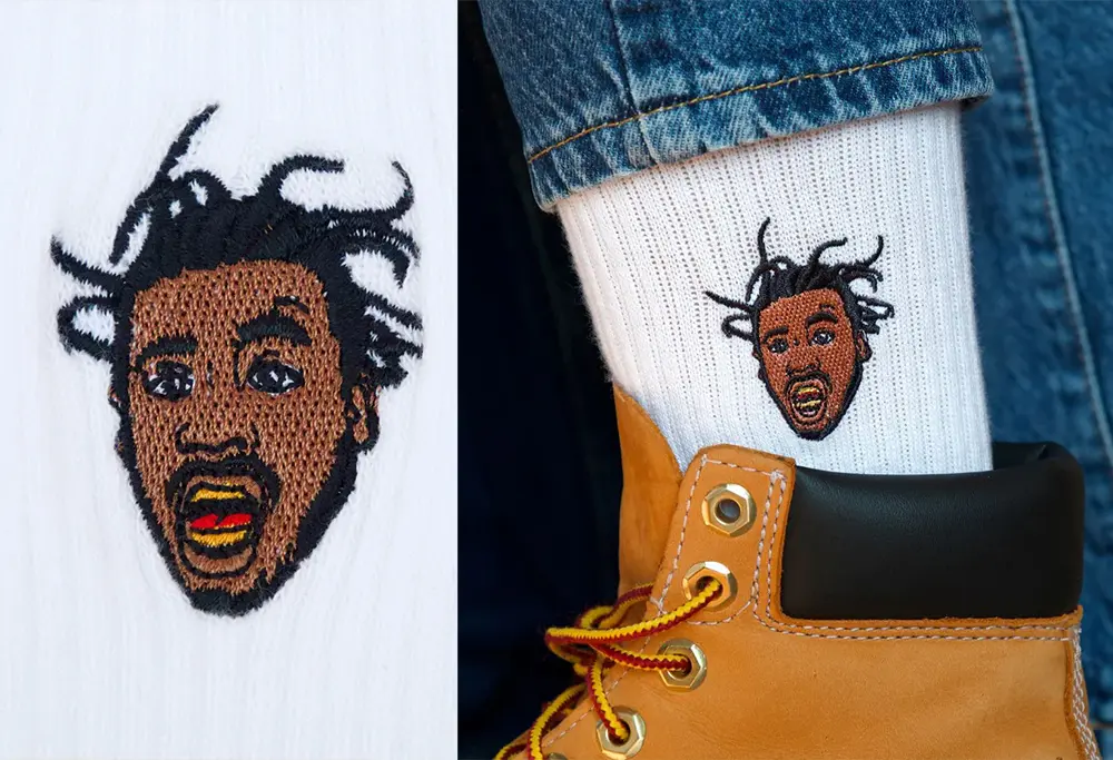Chaussettes Ol' Dirty Bastard socks Supa Dupa Goods