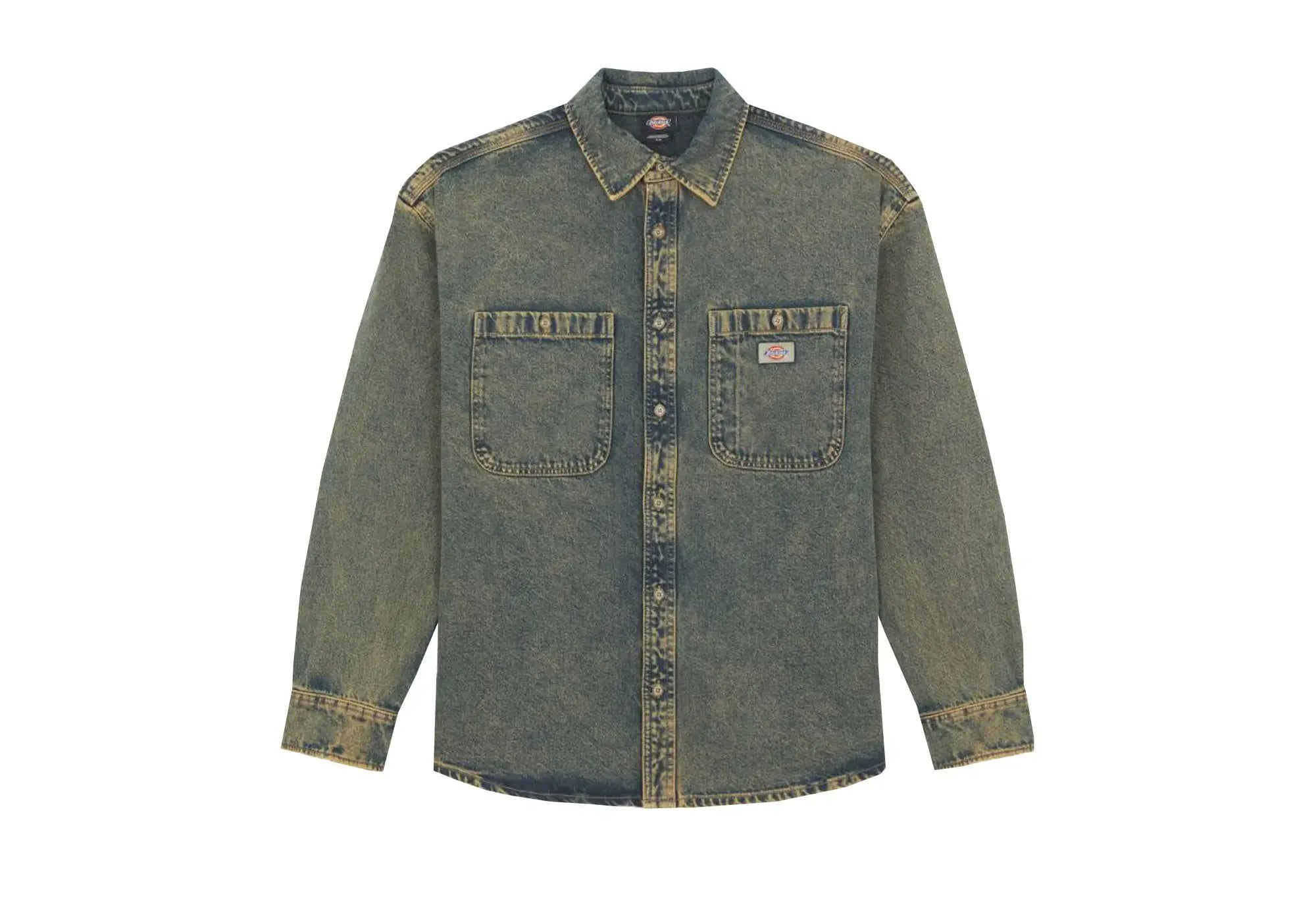 Dickies Chemise Houston "Yellow fade" Dickies
