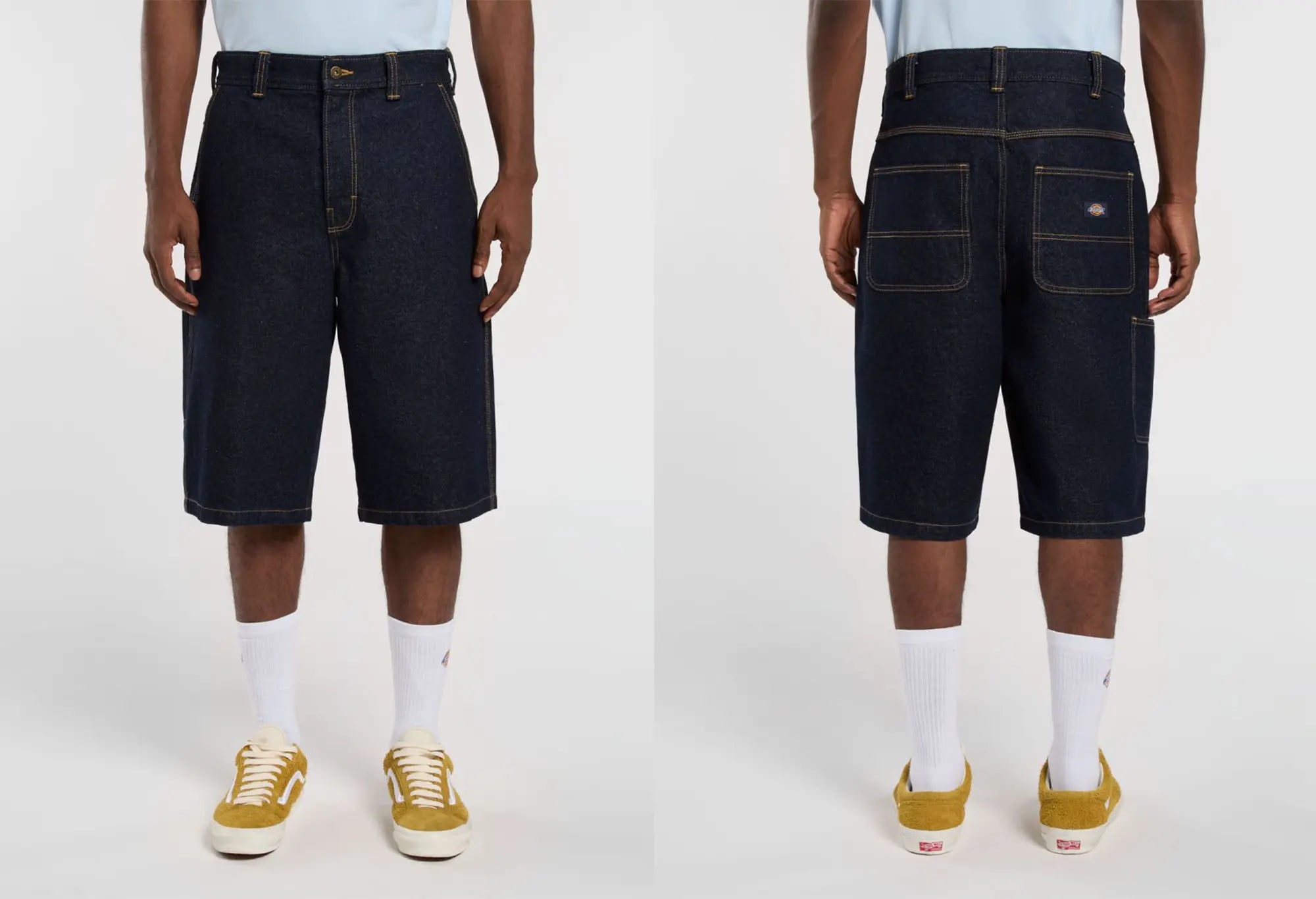 Dickies Short En Jean Madison Bleu Fonçé Dickies