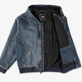 Dickies Veste en jean à capuche Hilham Bleu Clair Dickies