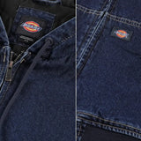 Dickies Veste en jean à capuche Hilham Dark Indigo Dickies