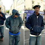 Dickies Veste en jean à capuche Hilham Dark Indigo Dickies