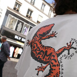 Gramicci Gecko Tee Blanc Gramicci
