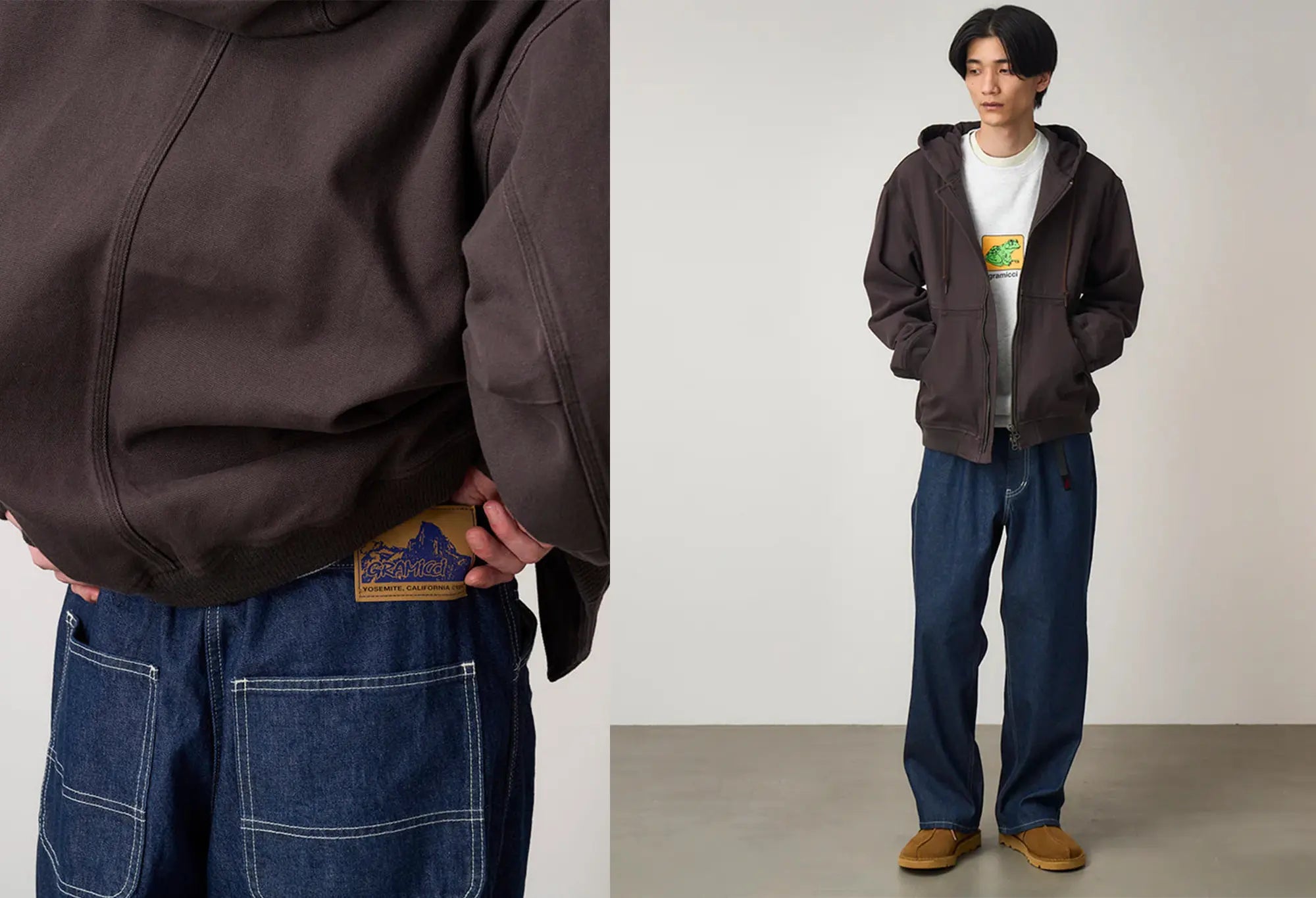 Gramicci Sutter Denim Pant Rinsed Indigo Gramicci