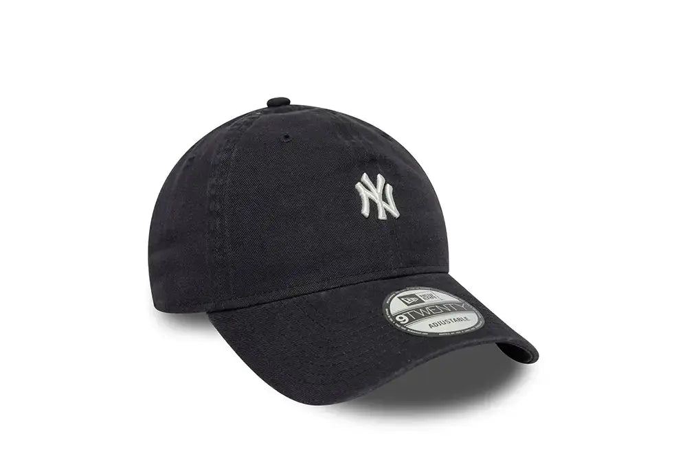 New Era Casquette 9TWENTY NY Yankees MLB Mini Logo Washed Marine New Era