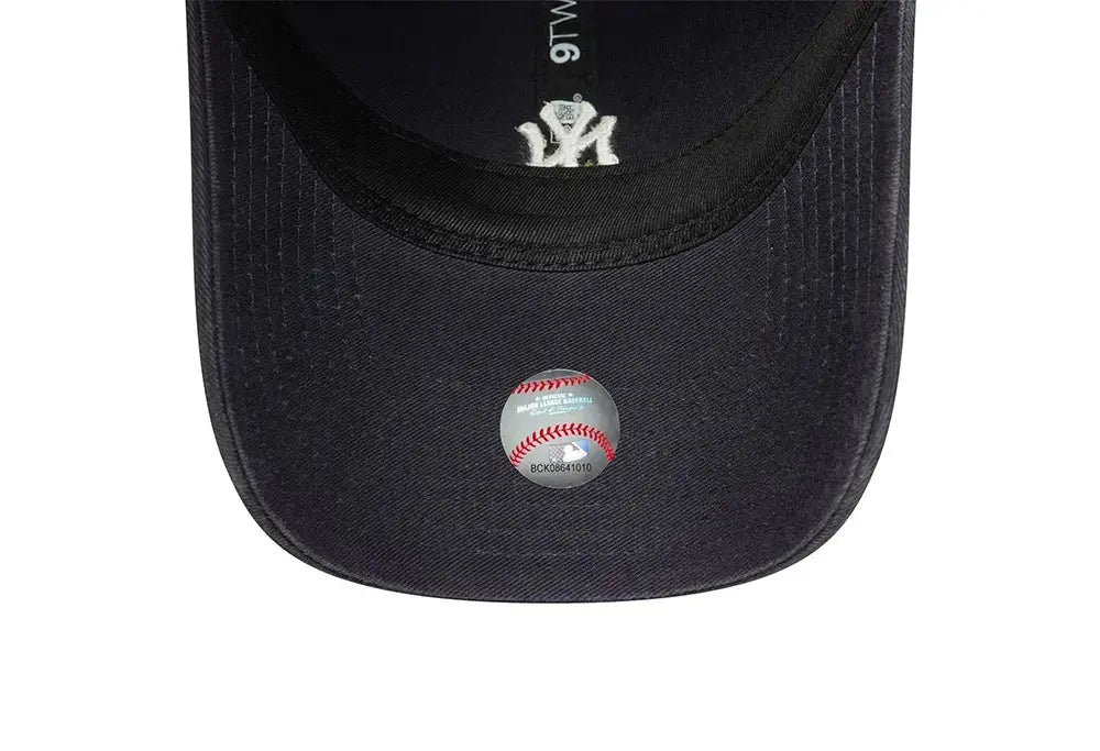 New Era Casquette 9TWENTY NY Yankees MLB Mini Logo Washed Marine New Era