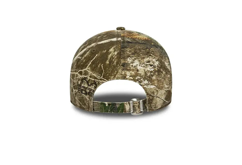 New Era Casquette 9TWENTY Adjustable NY Yankees MLB Washed Real Tree New Era
