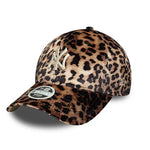 New Era Casquette 9FORTY NY Yankees MLB Leopard Velours New Era