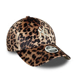 New Era Casquette 9FORTY NY Yankees MLB Leopard Velours New Era