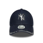 New Era Casquette 9FORTY NY Yankees MLB Sequin Bleu foncé New Era
