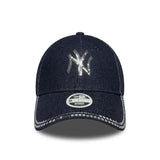 New Era Casquette 9FORTY NY Yankees MLB Sequin Bleu foncé New Era