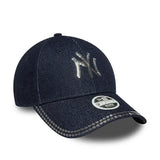 New Era Casquette 9FORTY NY Yankees MLB Sequin Bleu foncé New Era