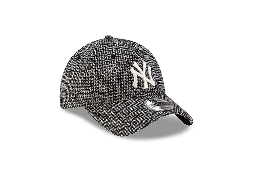 New Era Casquette 9TWENTY Adjustable NY Yankees Houndstooth New Era
