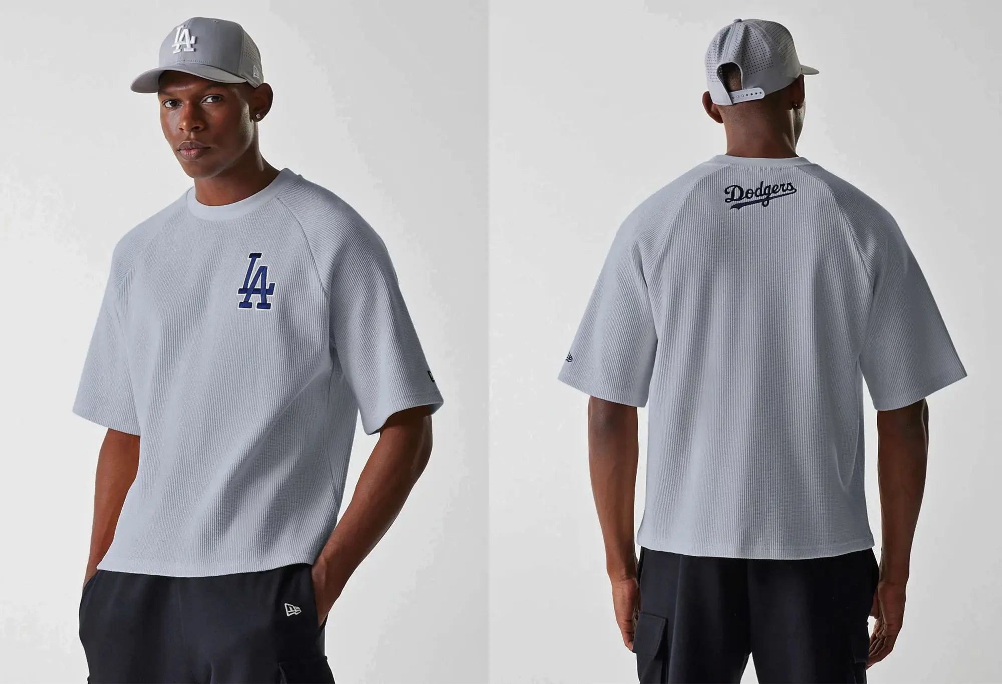 New Era T-shirt Oversize Waffle LA Dodgers MLB New Era