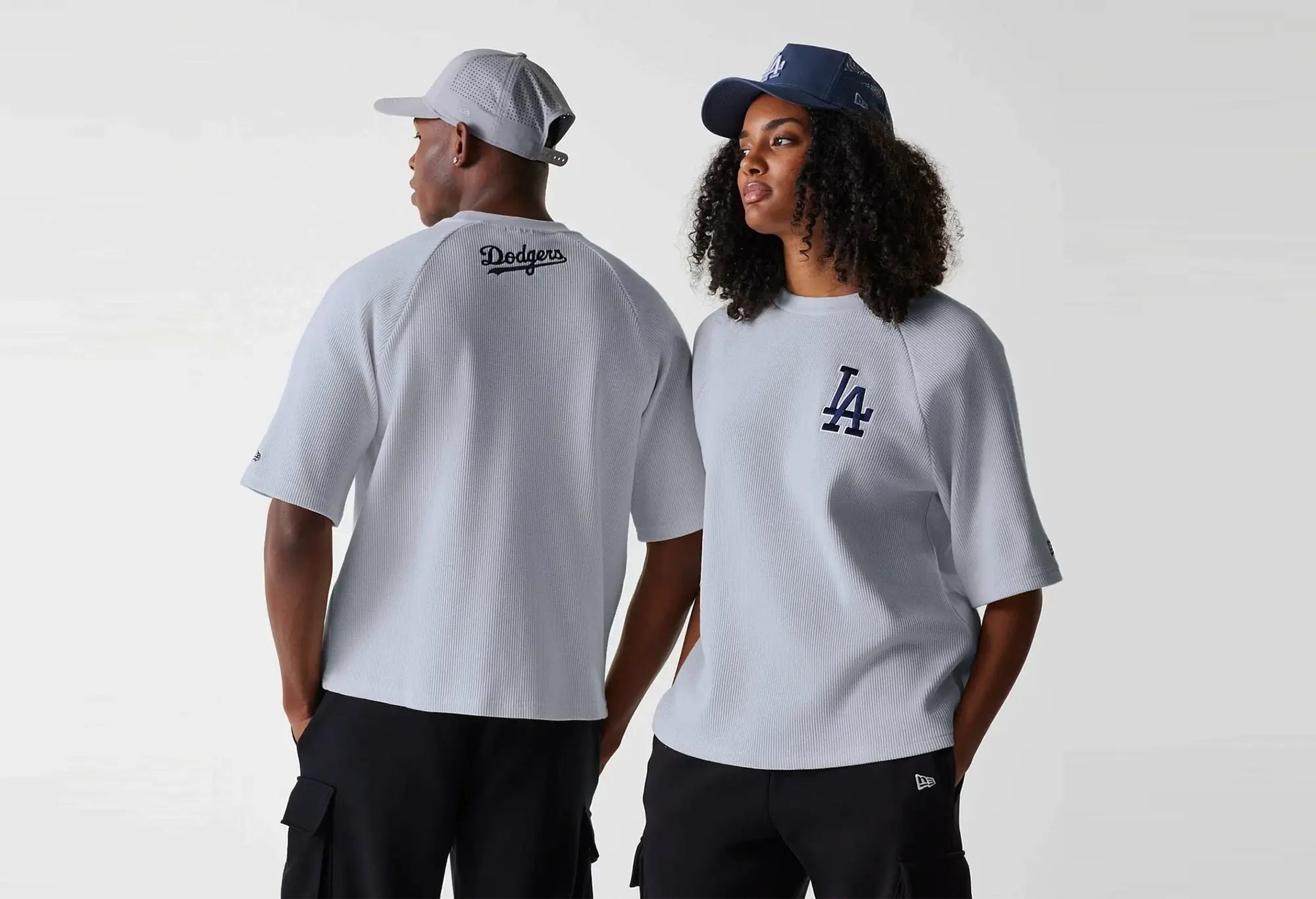 New Era T-shirt Oversize Waffle LA Dodgers MLB New Era