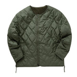 Taion MILITARY Reversible CREW-NECK JACKET - Olive Taion
