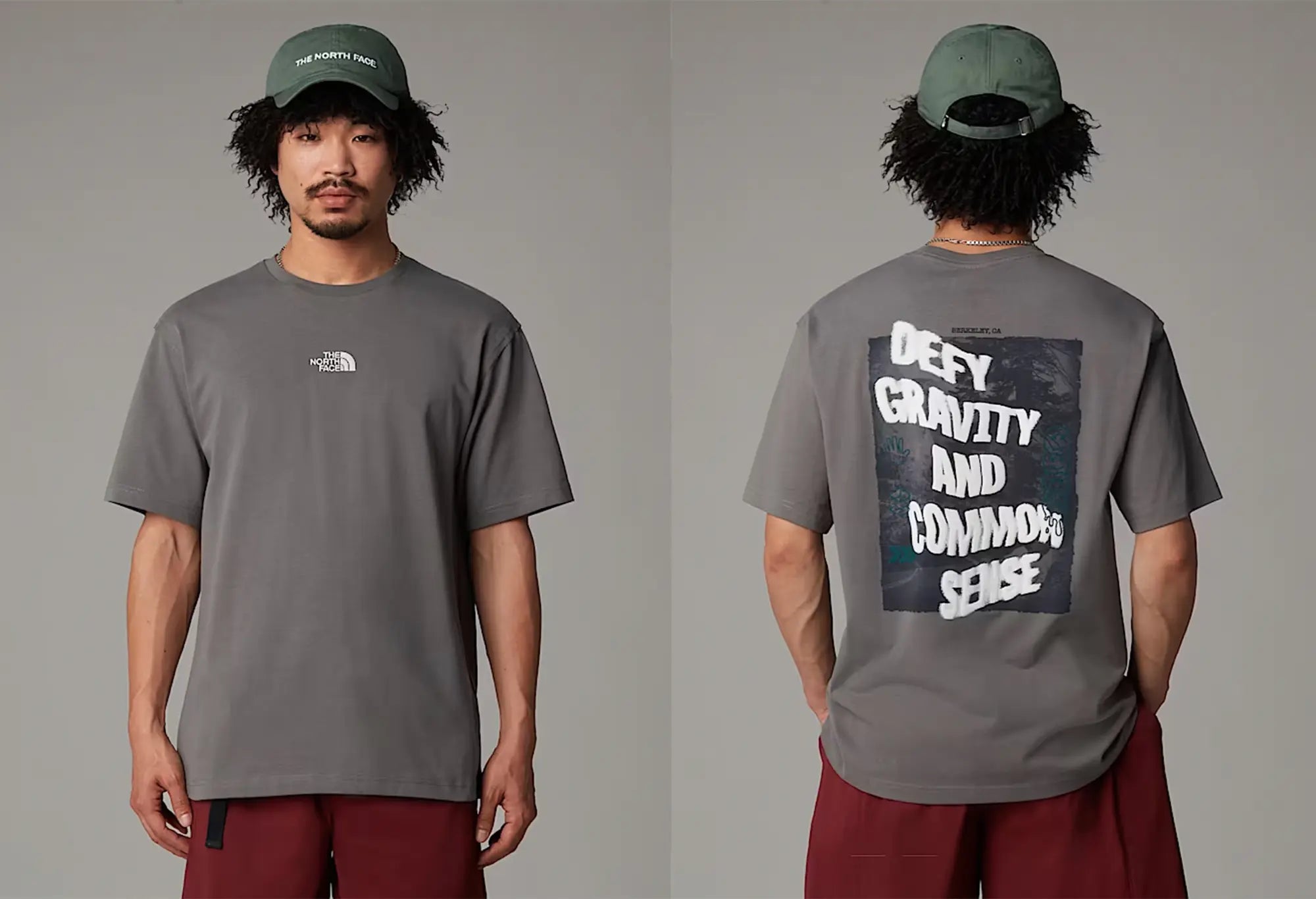 The North Face Heritage Graphic Relaxed T-Shirt Smoked Pearl The North Face